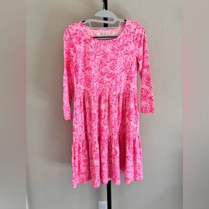 NWOT Lilly Pulitzer Vibrant Pink Floral Mini Dress